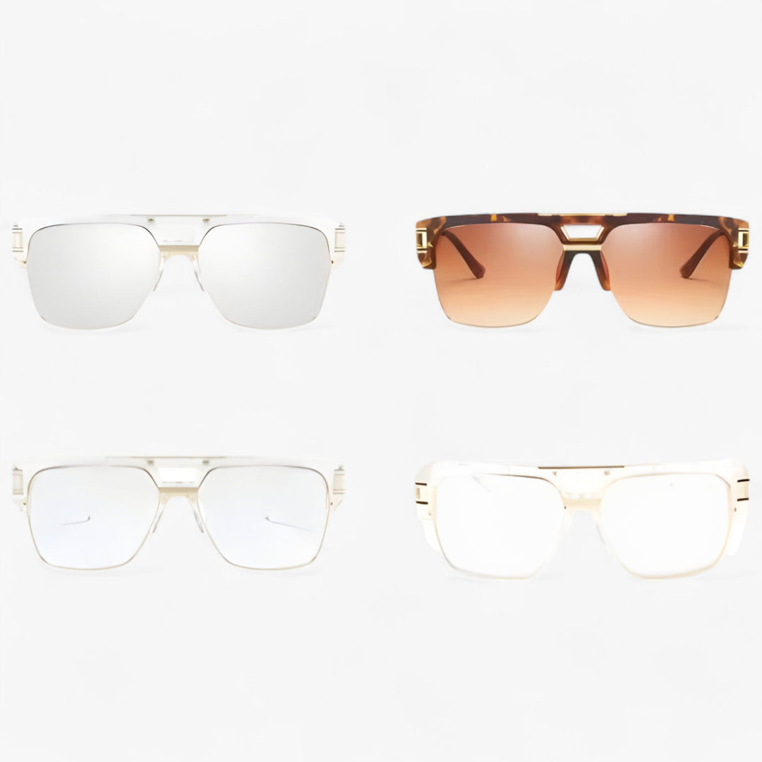 Klassische Unisex Spiegel-Sonnenbrille – Lynor