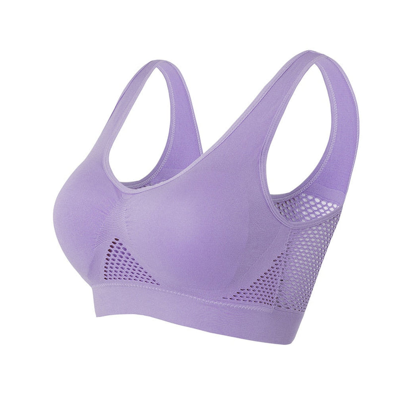 Atmungsaktiver Mesh-Sport-BH – Sofia