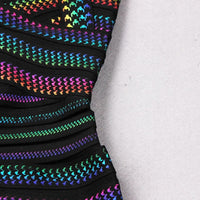 Trendy Gestreiftes Bodycon Minikleid für Damen – Liana