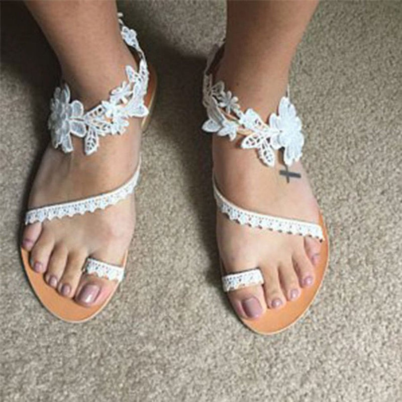 Weiße Damen Sommerschuhe – Sophie