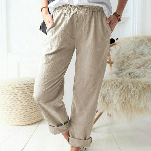 Ida – Hose mit weicher Struktur – Produktansicht 2