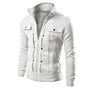 Herren Zip-Up Stehkragen-Jacke – Carlo