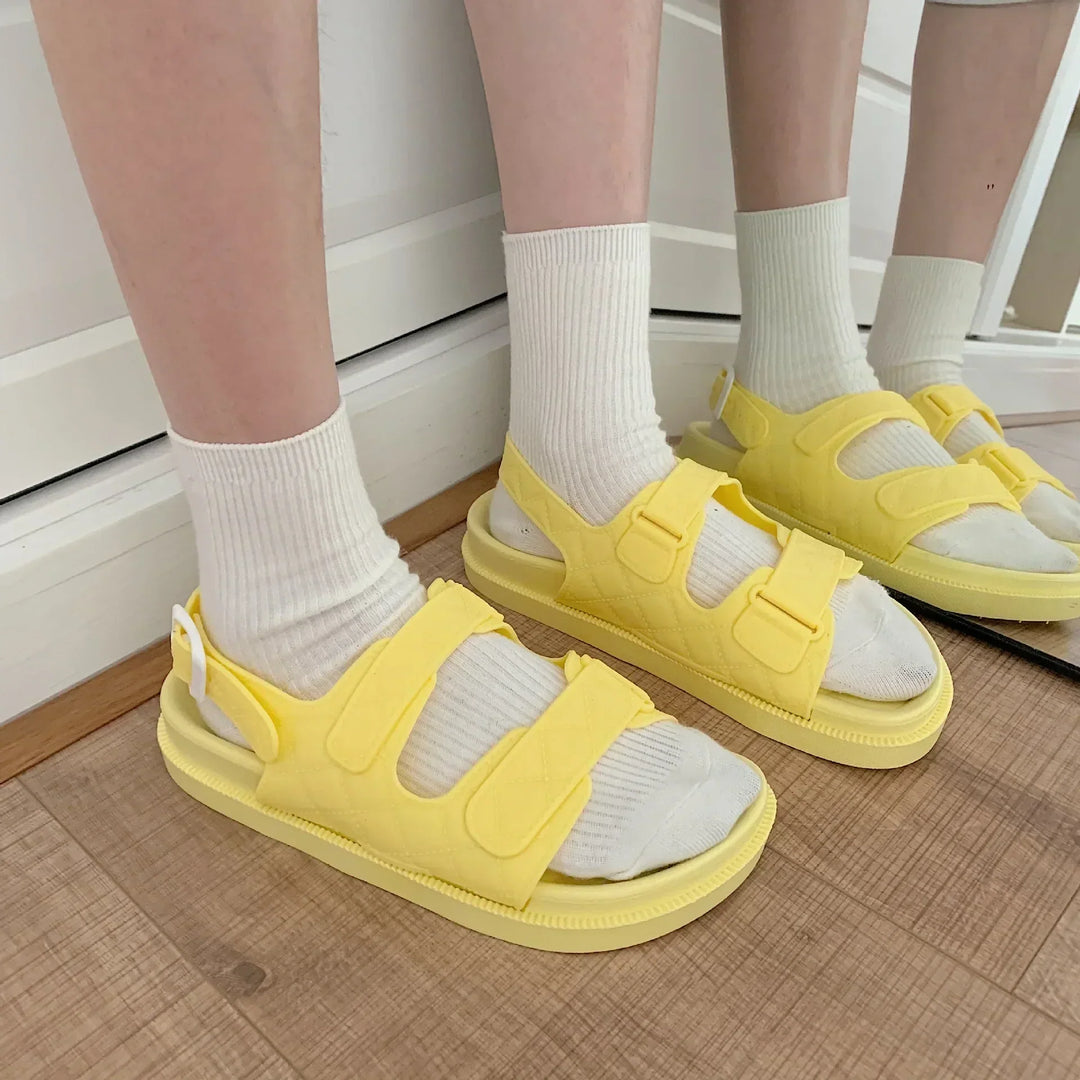 Trendige Plateau-Sandalen im Koreanischen Stil für Damen – Alina