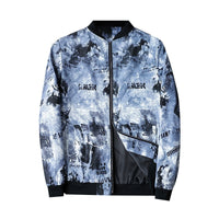 Abstract Bedruckte Herren-Bomberjacke - Enzo