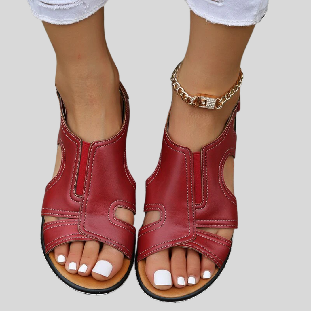 Johanna – Orthopädische Sandalen mit Absatz – Produktansicht 1