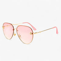 Vintage Piloten-Sonnenbrille mit Bienen-Detail – Halcyon