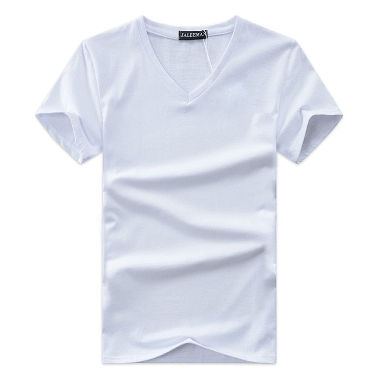 Slim Fit V-Ausschnitt T-Shirt Herren – Bequem & Alltagstauglich – Jonas
