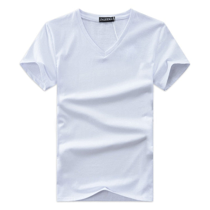 Slim Fit V-Ausschnitt T-Shirt Herren – Bequem & Alltagstauglich – Jonas