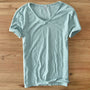 Leichtes Leinen V-Ausschnitt Shirt Herren – Atmungsaktiv & Sommerlich – Thilo