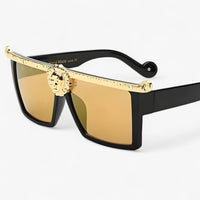 Retro Sonnenbrille mit Löwenstil – Ferrox