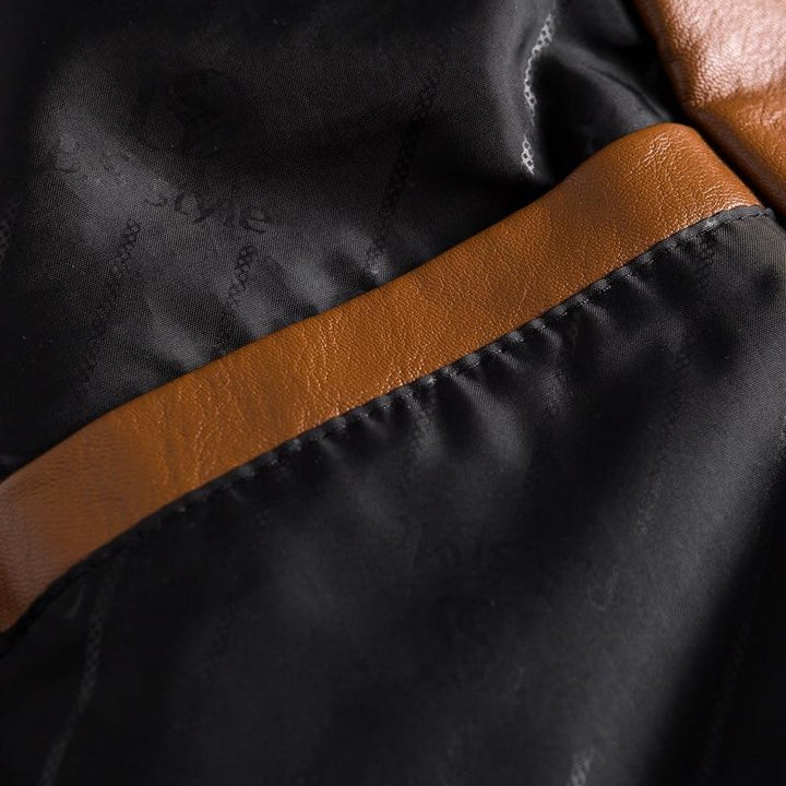 Herren-Lederblazer – Leonardo