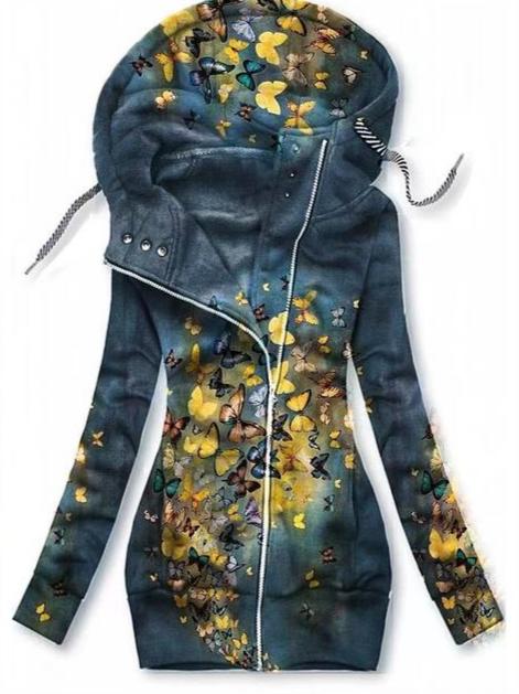 Damen Butterfly Art Cardigan – Alina