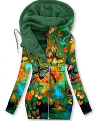Damen Butterfly Art Cardigan – Alina