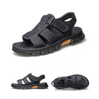 Orthopädische Leder-Herrensandalen – Thijs