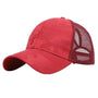 Trendige Damen Baseballcap mit Zopfloch & Klettverschluss – Leona (1+1 GRATIS Aktion)
