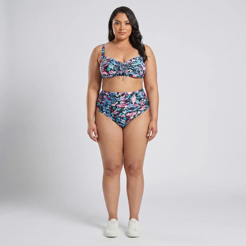 High-Waist Bikini Set Für Kurvige Figuren - Amanda