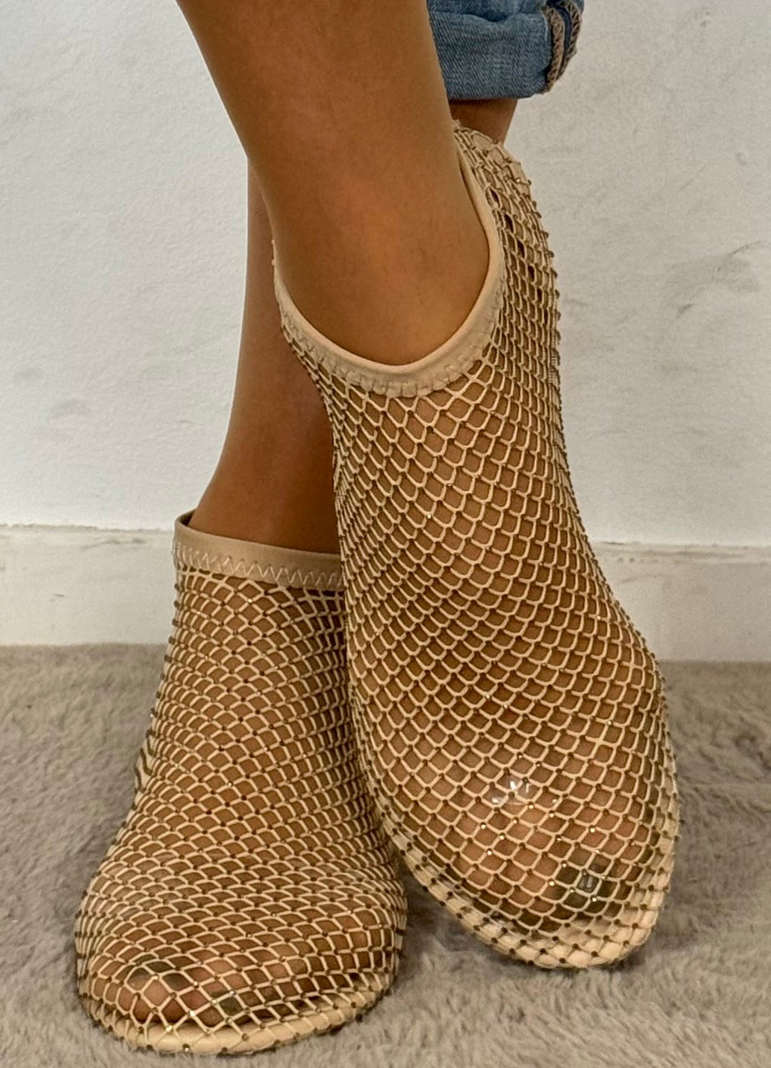 Bequem & Glänzend Damen-Ballerinas mit rutschfester Sohle – Lyra