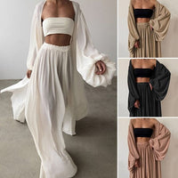 3-teiliges Sommer-Set mit Blazer, Hose & Top – Leonie