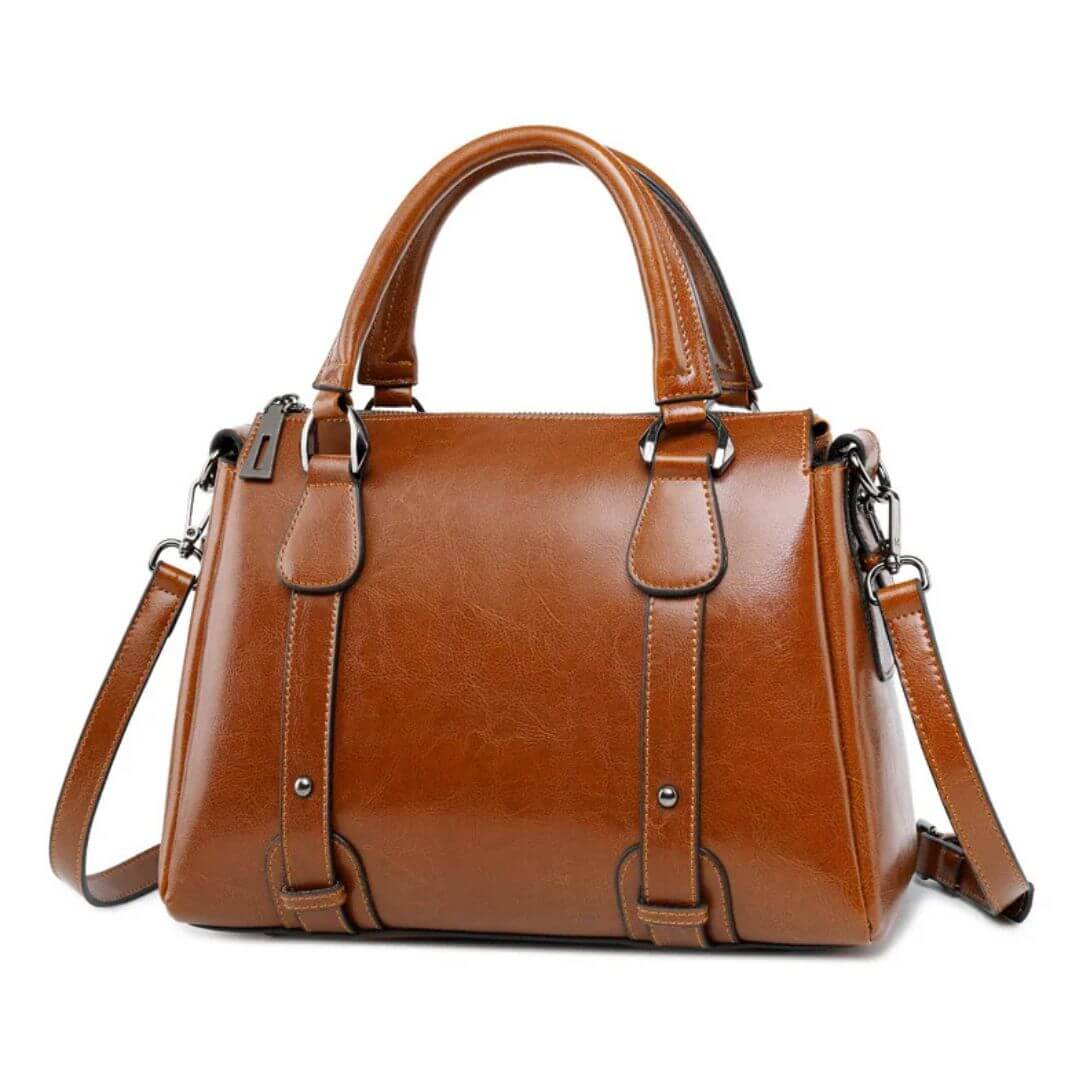 Ida – Glänzende Schultertasche – Produktansicht 2