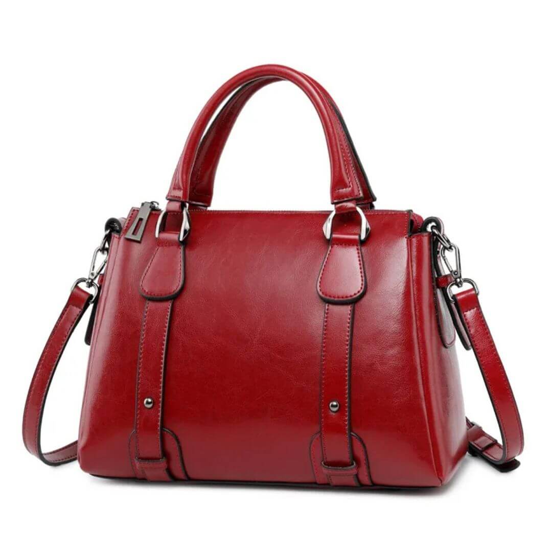 Ida – Glänzende Schultertasche – Produktansicht 4
