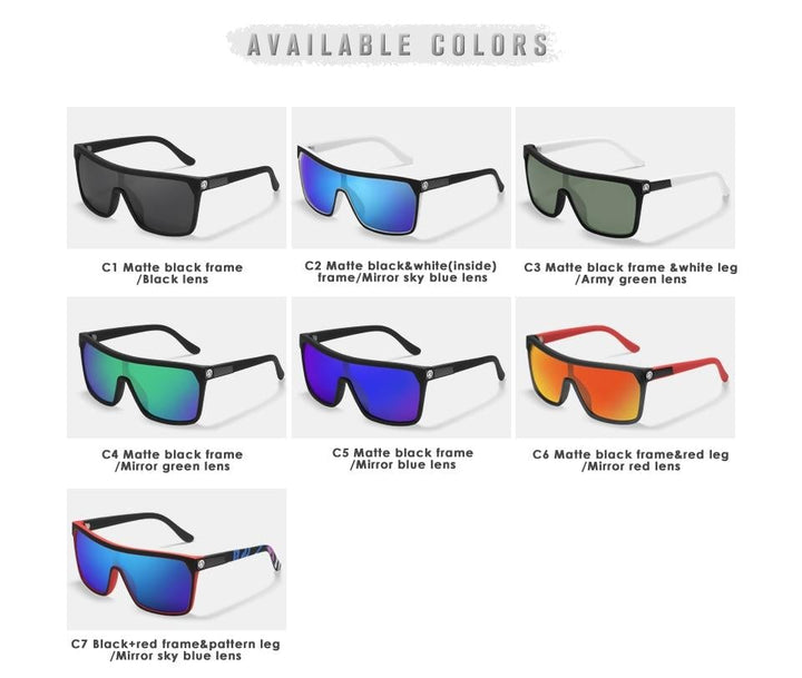 Herren Sonnenbrille mit UV-Schutz und flexiblem Rahmen – Jonas