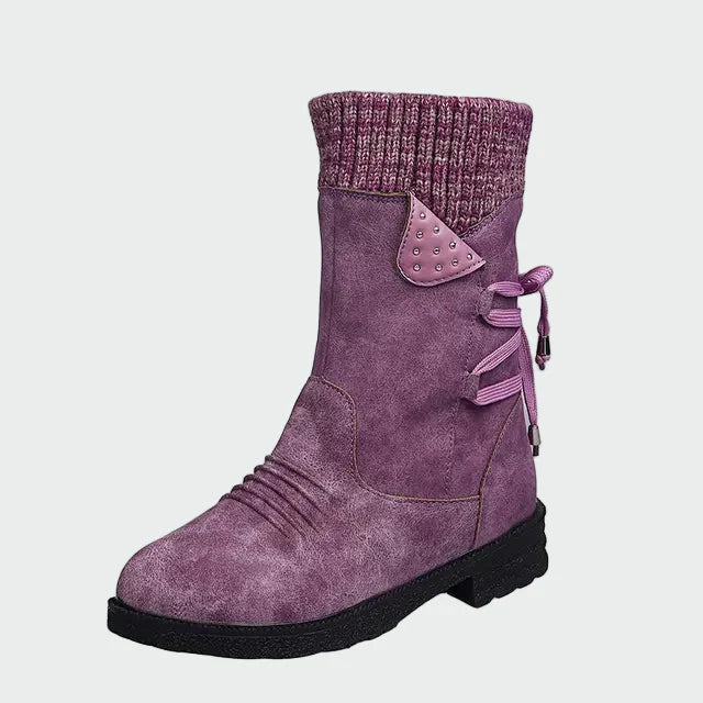 Annemarie – Elegante Wildleder-Stiefeletten – Produktansicht 4
