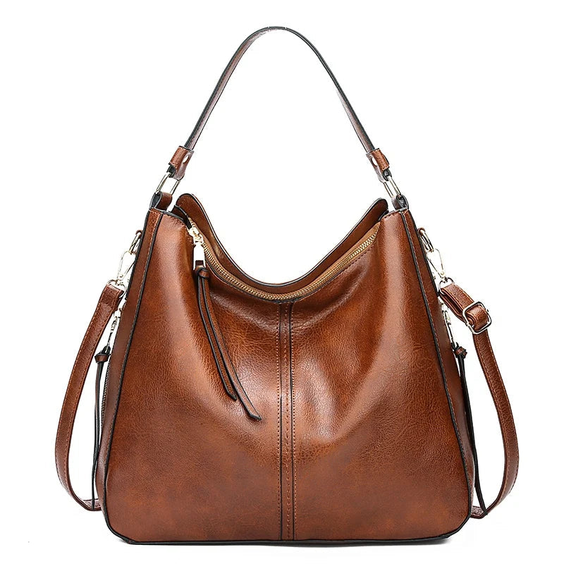 Paula – Zeitlose Ledertasche – Modell Anna – Produktansicht 2