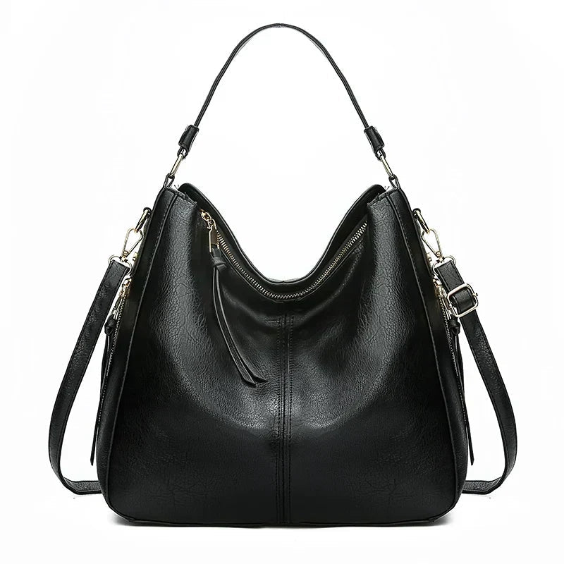 Paula – Zeitlose Ledertasche – Modell Anna – Produktansicht 3