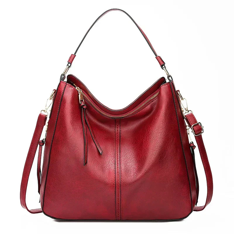Paula – Zeitlose Ledertasche – Modell Anna – Produktansicht 4