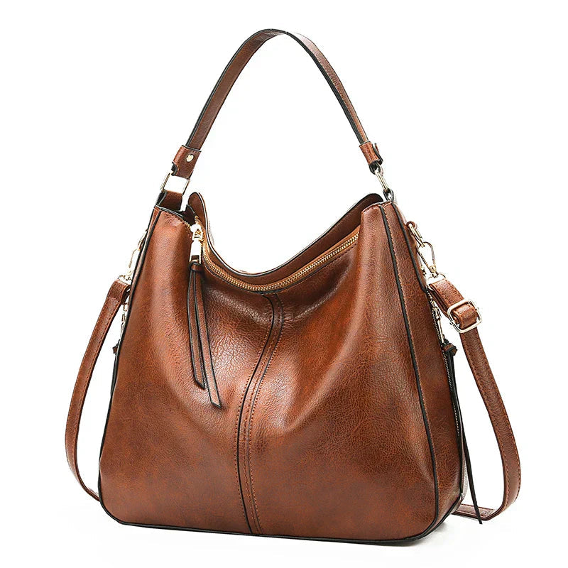 Paula – Zeitlose Ledertasche – Modell Anna – Produktansicht 5