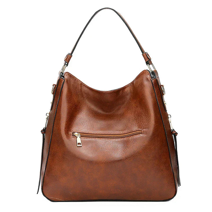 Paula – Zeitlose Ledertasche – Modell Anna – Produktansicht 6