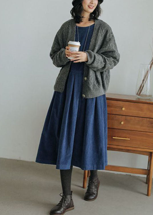 Klassisches Corduroy Kleid - Charmdress 