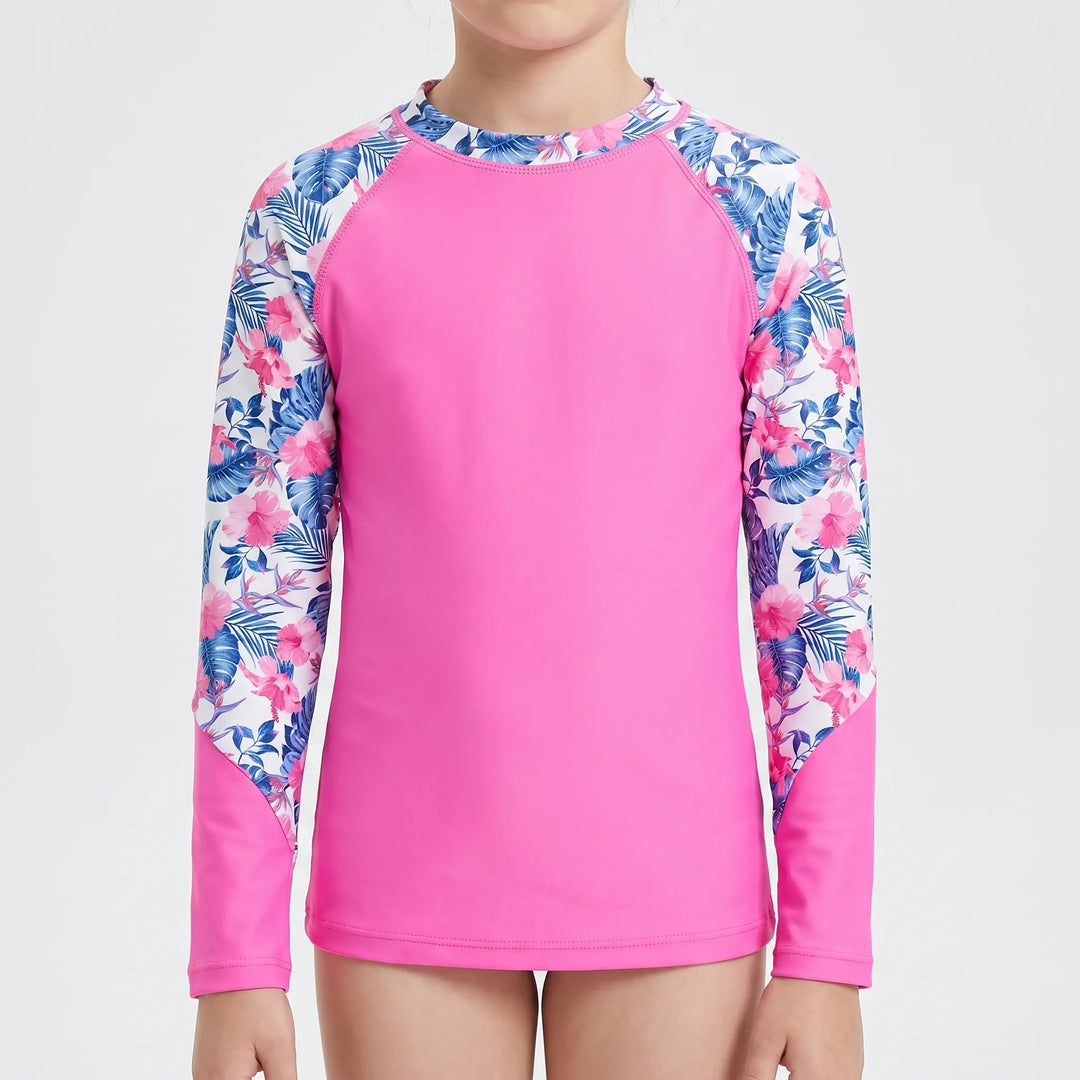 Langarm-Rashguard für Mädchen - Velyra
