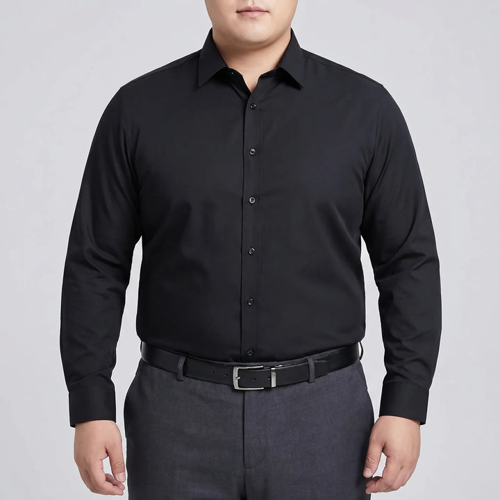 Langärmliges Herrenhemd Slim Fit - Percy