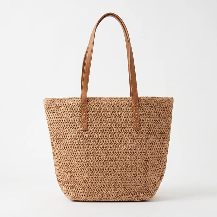 Lässige Strohtasche Für Den Sommer - Wovena