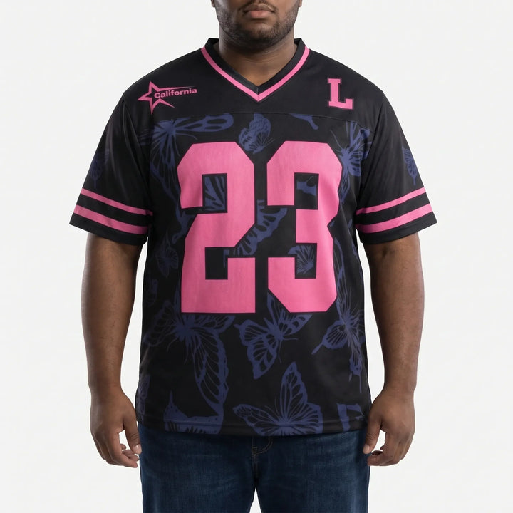 Lässiges Sportswear T Shirt Mit V-Ausschnitt - Joel