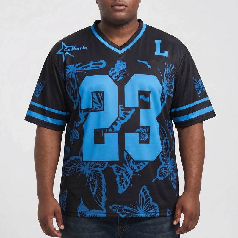 Lässiges Sportswear T Shirt Mit V-Ausschnitt - Joel
