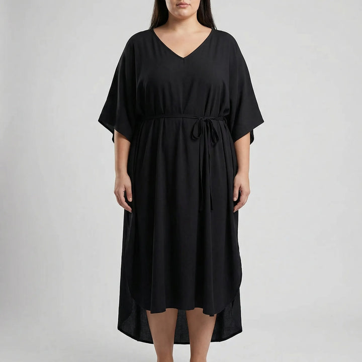 Legerer Kaftan Damen Im Maxi-Schnitt - Vanessa