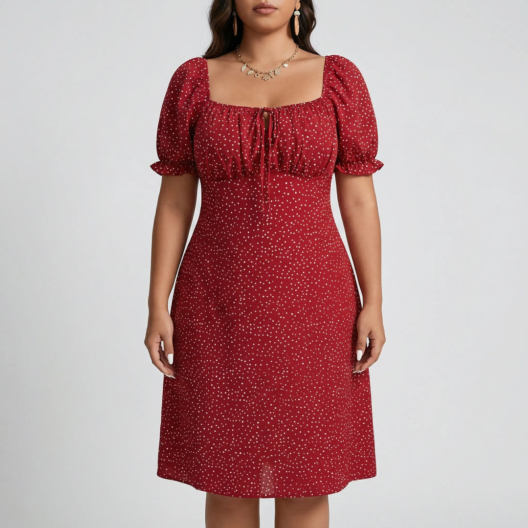 Legeres Kleid In Großen Größen - Cindy