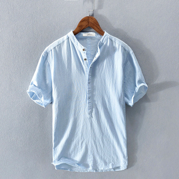 Sommer-Shirt für Herren aus atmungsaktivem Stoff – Elias