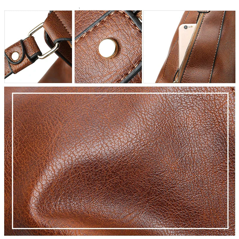Paula – Zeitlose Ledertasche – Modell Anna – Produktansicht 10