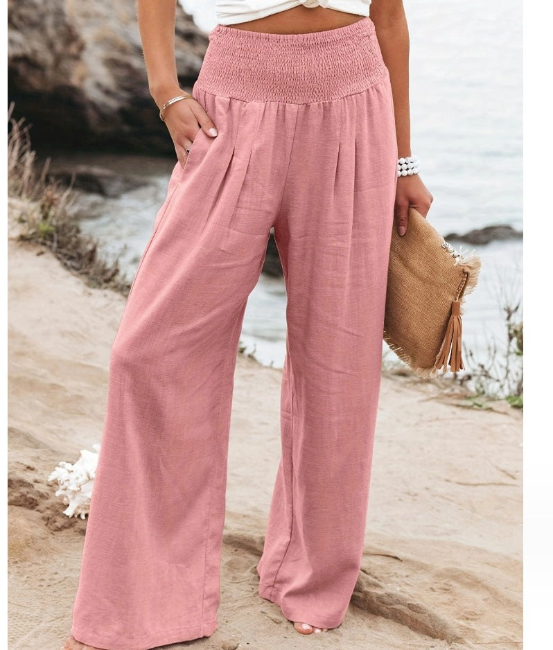 Elegante Palazzo Hose mit Boho-Flair – Yasmin