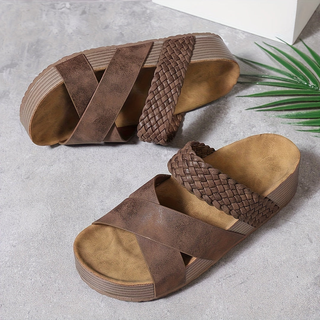 Elisabeth – Elegante geflochtene Sandalen – Produktansicht 4