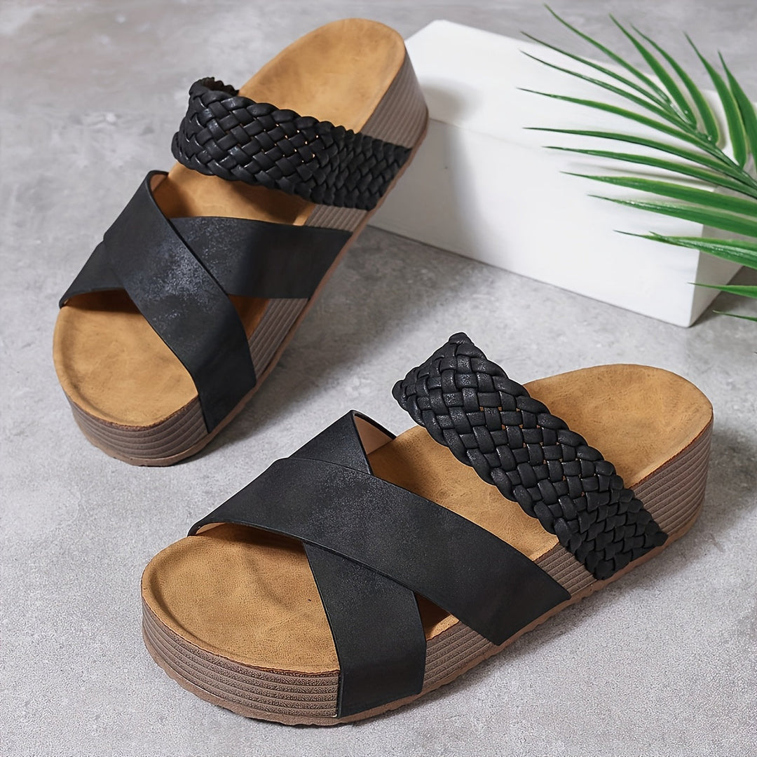 Elisabeth – Elegante geflochtene Sandalen – Produktansicht 10