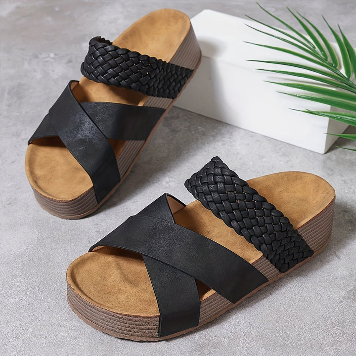 Elisabeth – Elegante geflochtene Sandalen – Produktansicht 10