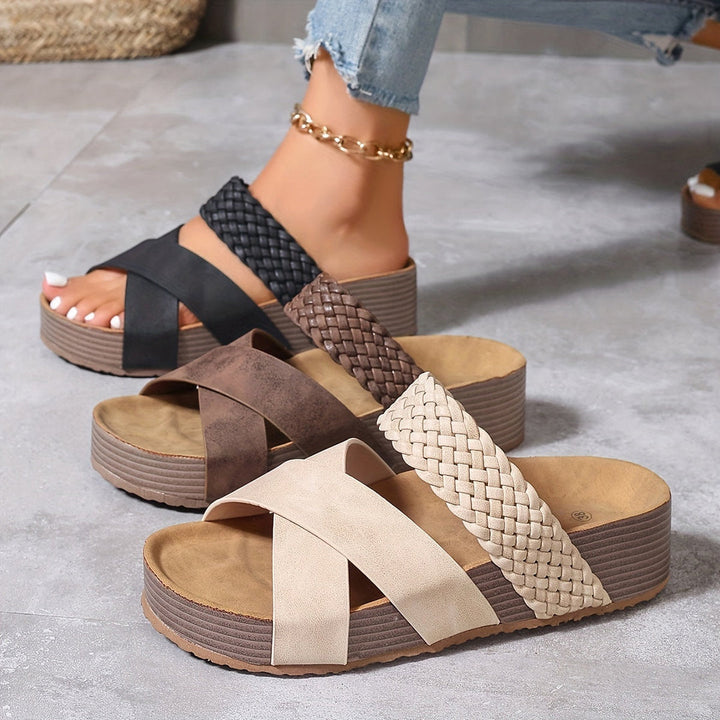 Elisabeth – Elegante geflochtene Sandalen – Produktansicht 15