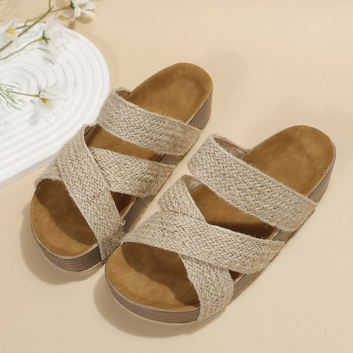 Elisabeth – Elegante geflochtene Sandalen – Produktansicht 12