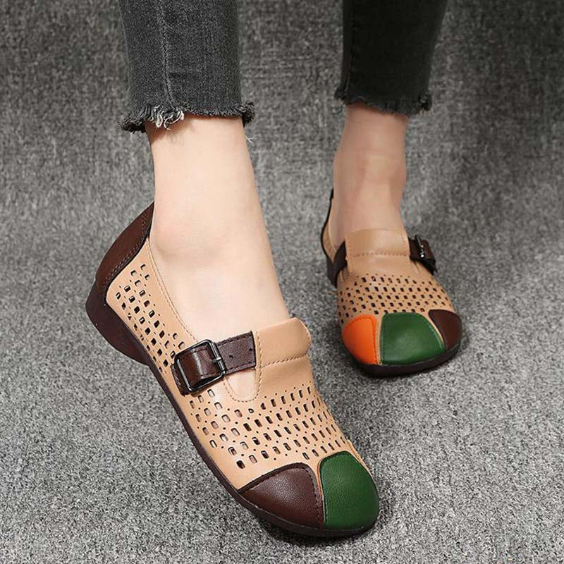 Luftige Damen Sandalen mit Schnalle – Zoë
