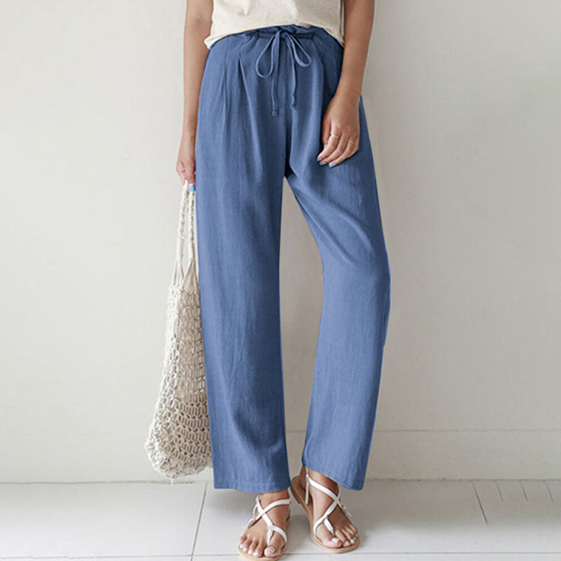 Greta – Relaxhose mit Kordel – Produktansicht 2