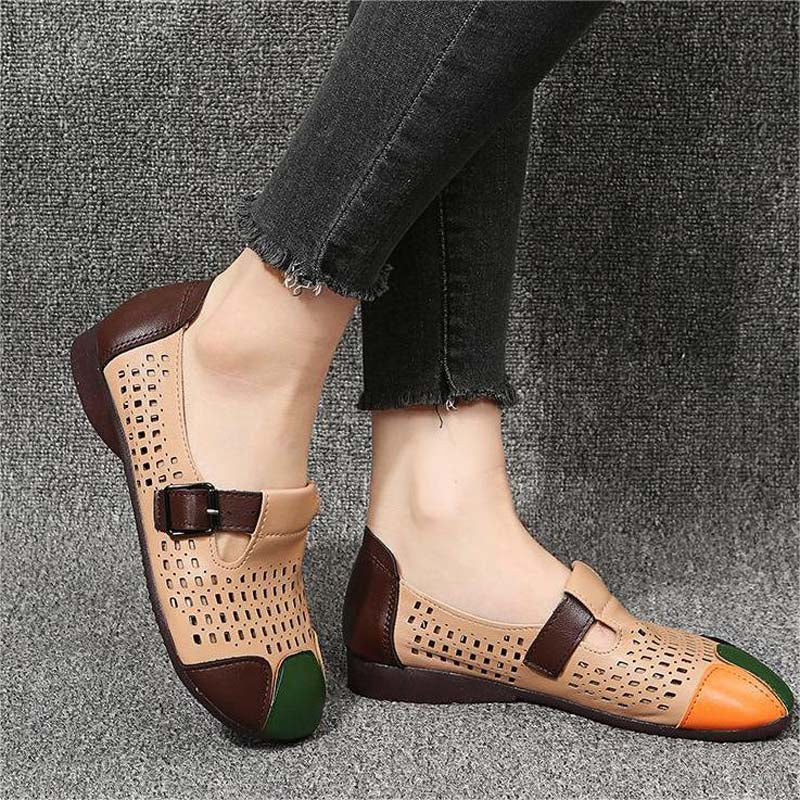 Luftige Damen Sandalen mit Schnalle – Zoë